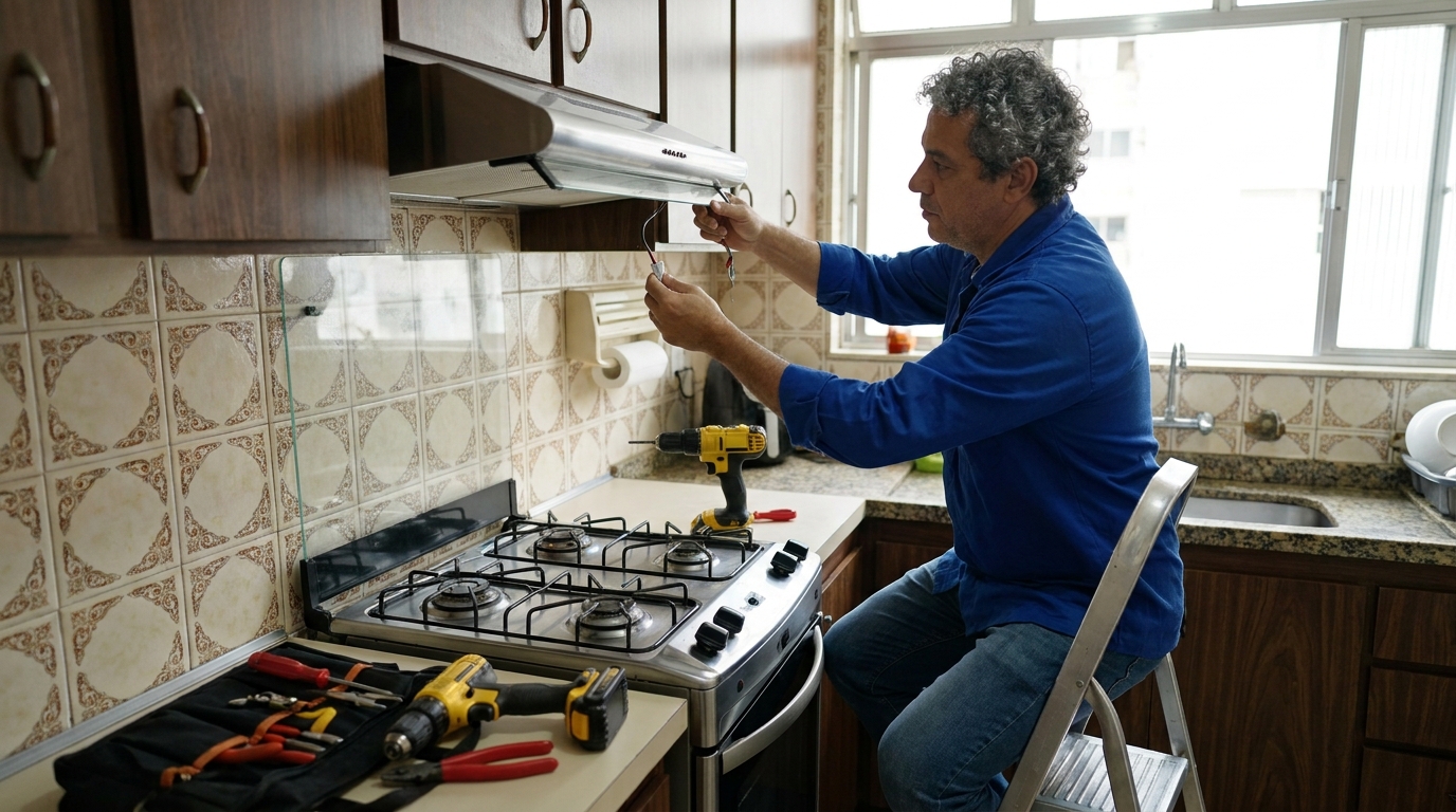 Instalação de Coifa e Depurador/Exaustor perto de mim em Belém‑PA